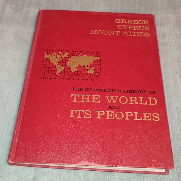 Book Greece Cyprus Mount Athos Illustrated History People Land Fine Arts - Picture 1 of 12